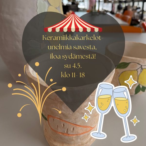 Keramiikkakarkelot- unelmia savesta, iloa sydämestä!